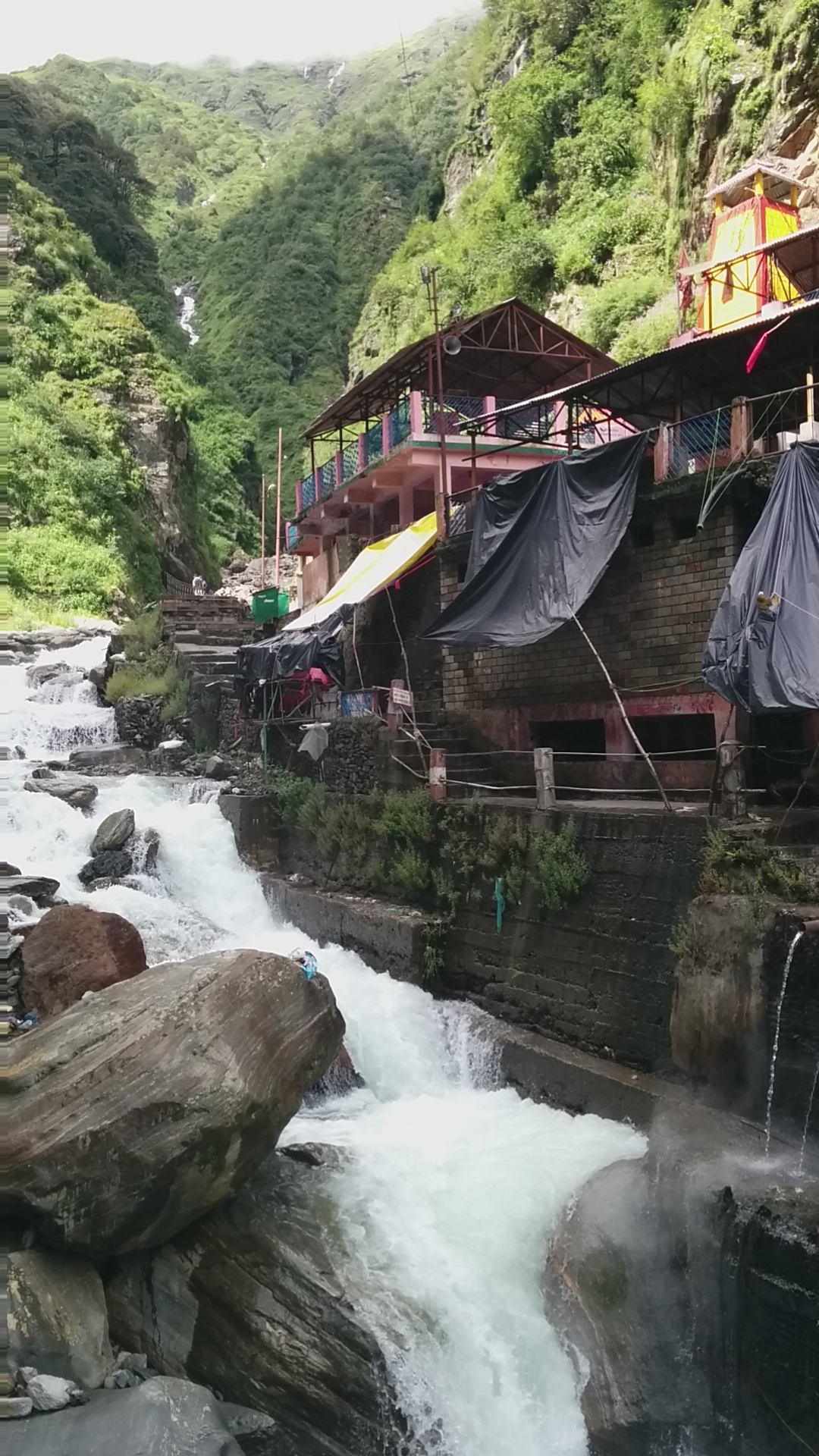 Yamunotri Temple at the source of the Yamuna